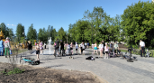 В парке "Двуречье" появилась новая стела "Кирово-Чепецк: сила двуречья"